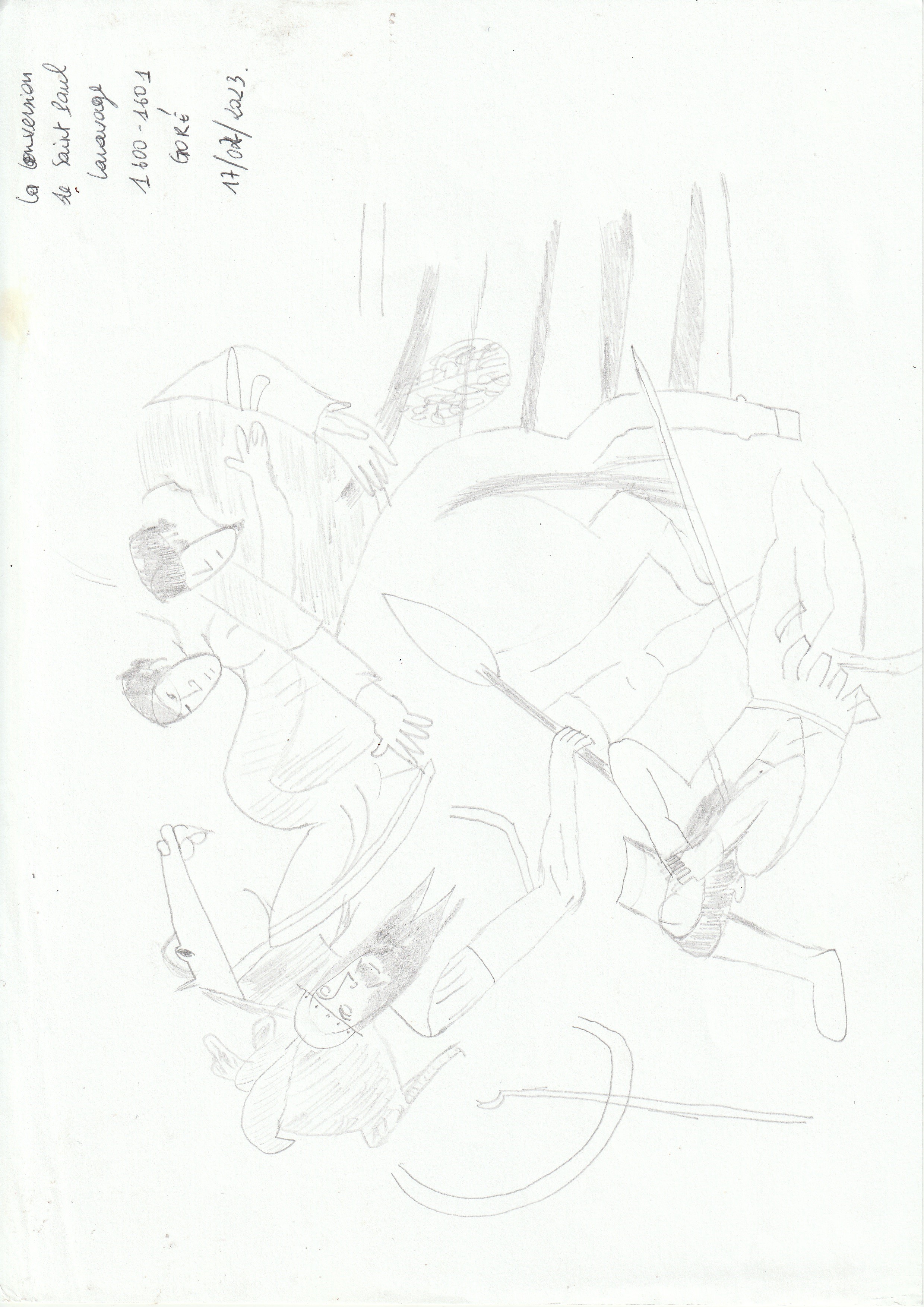 Œuvre La conversion de Saint Paul